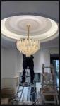 Modern Minimalist Alabaster Chandelier Living Room Chandeliers Light Luxury