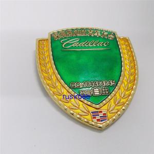 China Personalized metal car stickers custom, custom metal car logo, custom made on transparent paint badge, car standard wholesale