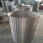 0.2 0.3 0.5 0.75mm Slot Wedge Wire Filter 304 Ss
