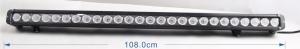 China Single row 260W high intensity Cree LEDs light bar with 42Inch Off Road LED Light Bars 23400lm For Car,Trucks wholesale