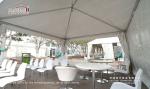 Waterproof 30m Width Clear Span PVC And Aluminum Marquee For Exhibition