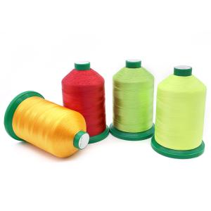 China 450G Weight/Cone High Tenacity 210d/16 Knitting Polyester Leather Sofa Sewing Thread wholesale