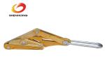PVC Cable Pulling Clamp , Insulated Wire Rope Self Gripping Clamp