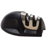 Small Mini Manual Sharpening Stone Kitchen Edge Grip 2 Stage Knife Sharpener,