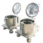 Manual Discharge Vertical Basket Centrifuge Bag Lifting Top Discharge Centrifuge