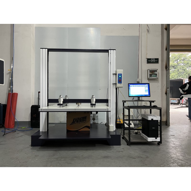 Servo Control Corrugated Carton Compression Test Machine BCT Stacking Load Pressure Compressive Strength Testing Machine