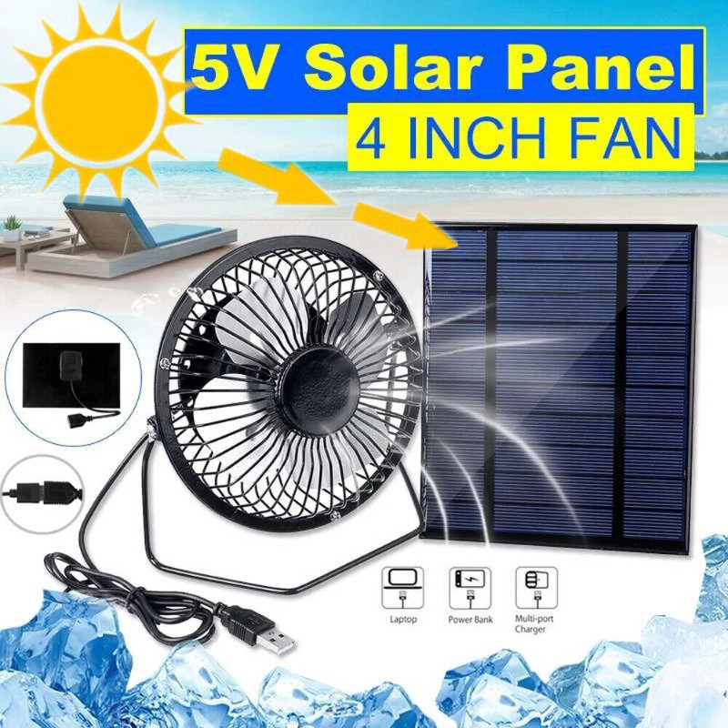 Fans Home Standing Folding Rechargeable Fan Home Appliance Plastic Electric Solar Ceiling Fan