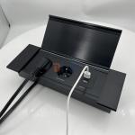 office furniture 2 fr power plug hydraulic conference table pop-up built-in