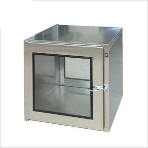 China Stainless Steel Clean Room Pass Box 220V Medical With Transfer Window For Laboratory wholesale