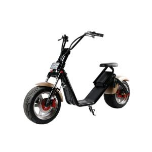 China 1200 W Removable Battery Two Wheeled Electric Scooters Motorized 50km / H Max Speed wholesale
