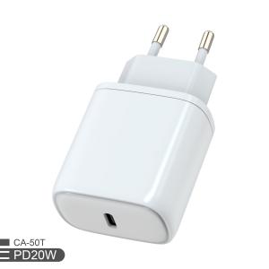China PD20W Type C Mobile Charger 240V 60HZ Mobile Phone Travel Charger wholesale