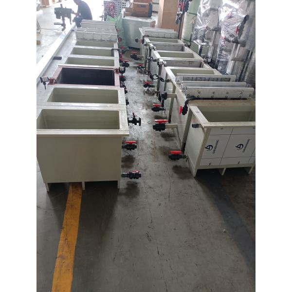 Mini Handle Laboratory / Mini Manual Horizontal ​Aluminum Anodizing Production Line Suface Treatment