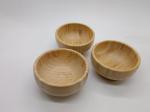 Fruits Salad Serving Bamboo Wood Salad Bowls Natural Organic
