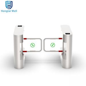 China 1mm Thickness Controlled Access Turnstiles Half Height Turnstile 53cm Lane Width wholesale