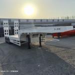 Professional Sale Steel Heavy Duty Lowbed Type 3 Axle Low Loader Low Bed Semi