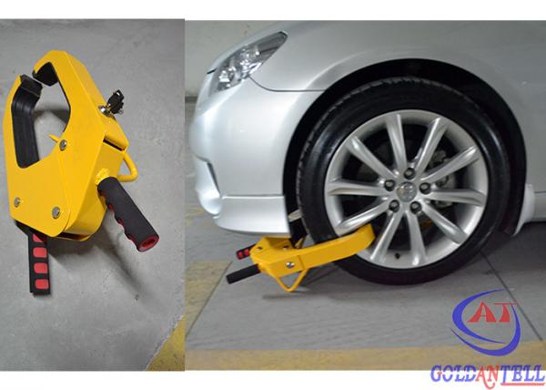 Quality Adjustable Heavy Duties Car Wheel Clamps , secure parking wheel lock CE Approved for sale