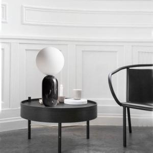 China E27 White Black Marble Base Table Lamp 3000k To 6500K For Home Hotel wholesale
