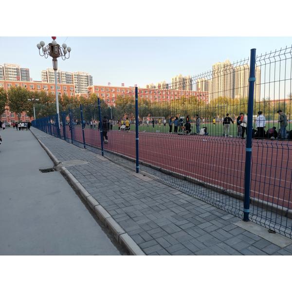 Heat Treated 1.83m Height 3d Welded Mesh Fencing Powder Coating