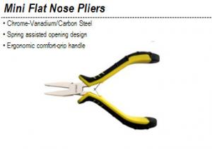 China Mini Flat Nose Pliers，Mini Needle Nose Pliers，Mini Round Nose Pliers，Mini End Cutter Pliers on sale