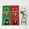 Buy cheap Number 24 Basketball Jersey KeyChain Custom Metal Vest Shape Personalised from wholesalers