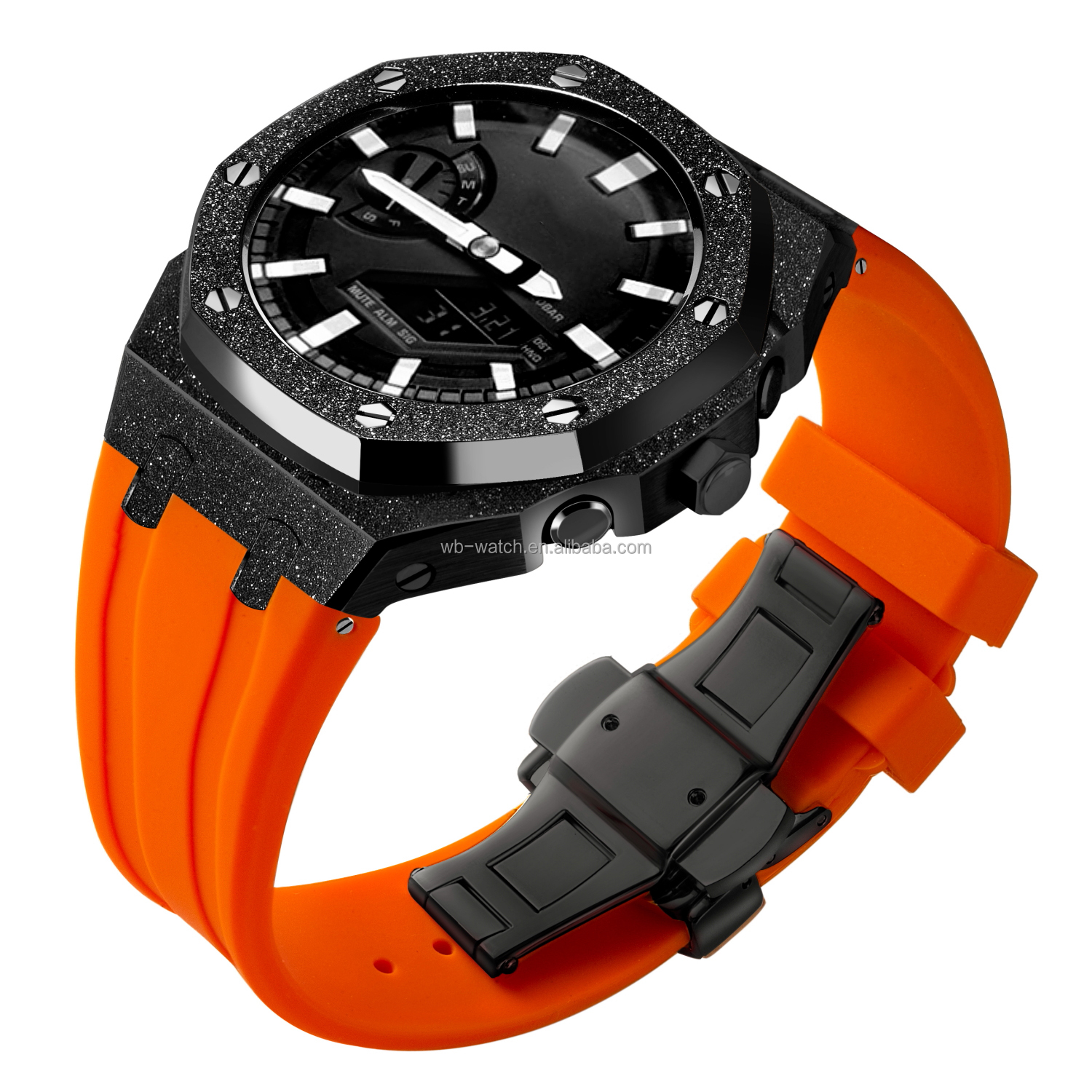 Stainless Steel Watch Case And Band For Casio Ga2100 Customized OEM ODM Services