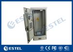 19" 32U Outdoor Telecom Cabinet Heat Exchanger Cooling Sandwich Structure