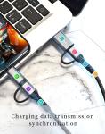 Focuses 4 In 1 5A Multifunctional USB Cable Fast Charging