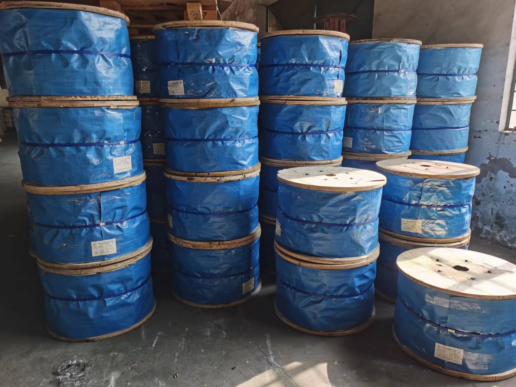 Heavy Duty Non-Alloy 8.3mm 4x31WS FC Hot-Dipped Galvanized Steel Wire Rope for Cradle