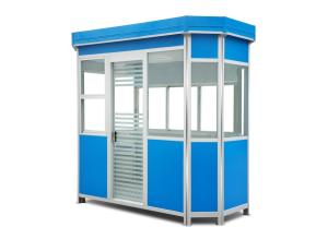 China Sliding Window Security Guard Shelters of High-strength Aluminum Alloy wholesale