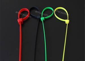 China Releasable Plastic Nylon Cable Tie 450mm Green wholesale