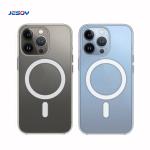 Stylish Crystal Clear Shockproof Magnetic Phone Case Magsafe For iPhone 15 16