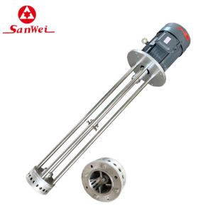 China Motor Core Components High Shear Dispersing Emulsifier Homogenizer Cosmetic Emulsifier Mixer Prices wholesale