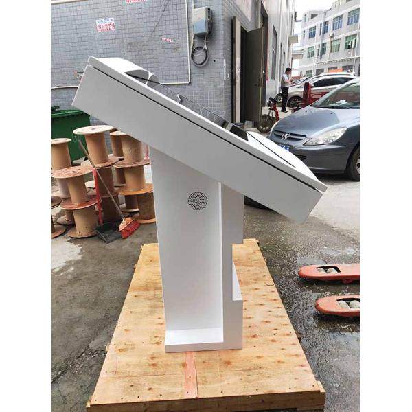 Floor Stand High Brightness Outdoor Lcd Advertising Display 55 Inch Android / Windows Outdoor Waterproof Touch Kiosk