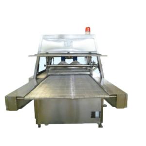 China Industrial chocolate enrobing machine for snack bar / cake / biscuit / pie wholesale