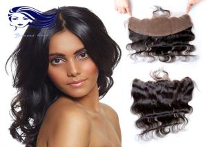 China 7A Grade Swiss Lace Front Hair Closure Human Hair Body Wave wholesale