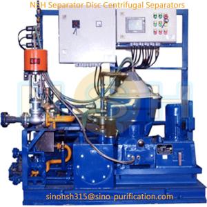 China CPA Insulation Fuel Oil Centrifugal Separators 1000L/H wholesale