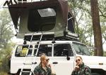 4x4 Automatic Car Rack Tent , Hard Shell Car Roof Top Tent For Small Car