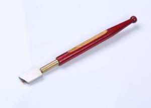 China Colorful Hand Tile Diamond Glass Cutter Straight Head Oiling Rolling Glass Cutter wholesale