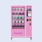 Touch Screen Fresh Food Vending Machines 220V 50HZ 24 Hours Support
