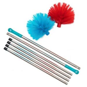 China ISO9001 3.6m Rod High Ceiling Duster Spider Web Ceiling Cleaning Brush wholesale
