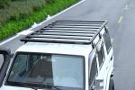 Power Coated Flat Roof Racks Platform Luggage Gear Bracket Bike Holder for