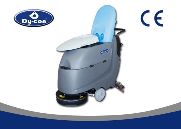 Dycon Red Commercial Hand Pushed Charge Floor Scrubbr Dryer Machine With Rubber