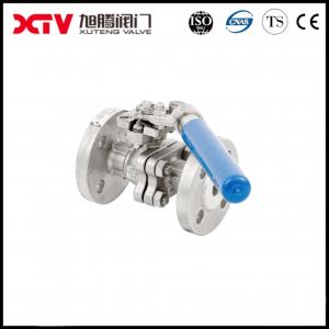 China Straight Through Type Carbon Steel 2PC Automatic Homing Ball Valve with Dead Man Handle wholesale