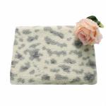 100% Polyester Printed Sherpa Fleece Fabric 150D 288F 300gsm For Bags Chair