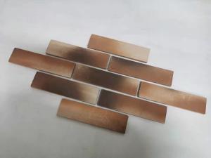 China Smooth Surface Turned Colors Thin Veneer Brick Low Water Absorption wholesale