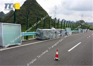 China Light Weight Highway Noise Barrier Perforated Construction Noise Barrier Fence on sale