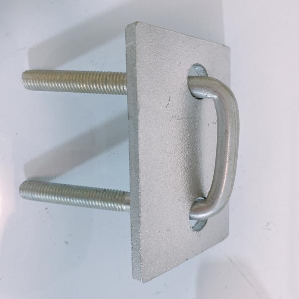 2.83IN 316 Stainless Steel Hanger Beam Clamp Threaded Rod Pipe Clamps For