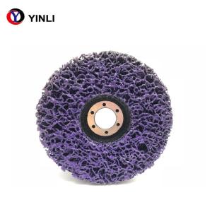 China 4&quot; 4.5&quot; 5&quot; Rust Remover Grinder Wheel Purple Blue For Car Polishing wholesale