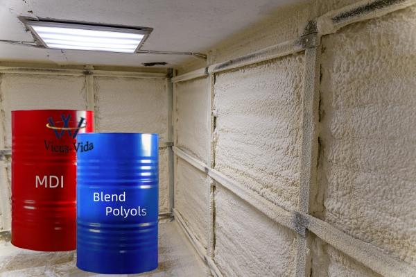 Economical High Density Polyurethane PU Blend Polyols for Spray Foam for