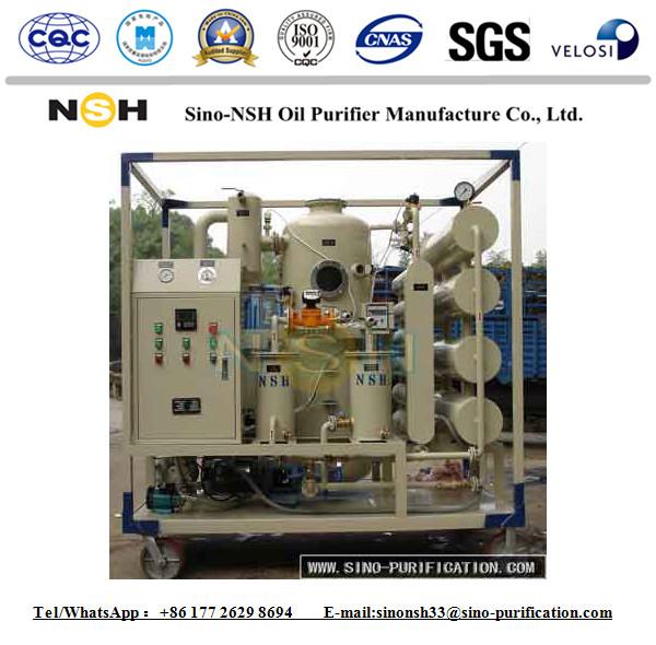 Double Stage 1200 L/H Transformer Oil Regeneration Machine Vacuum Filtration